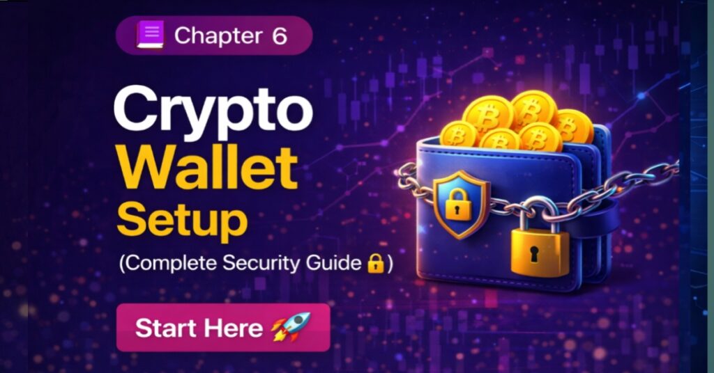 crypto wallet कैसे बनाएं हिंदी में, trust wallet setup, private key security